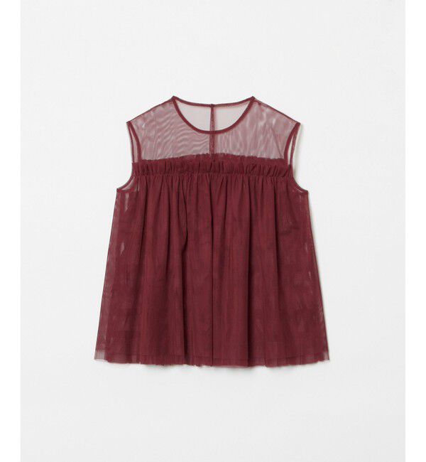 LOULOU WILLOUGHBY「【LOULOU WILLOUGHBY】チュールブラウス」|シャツ・ブラウス|