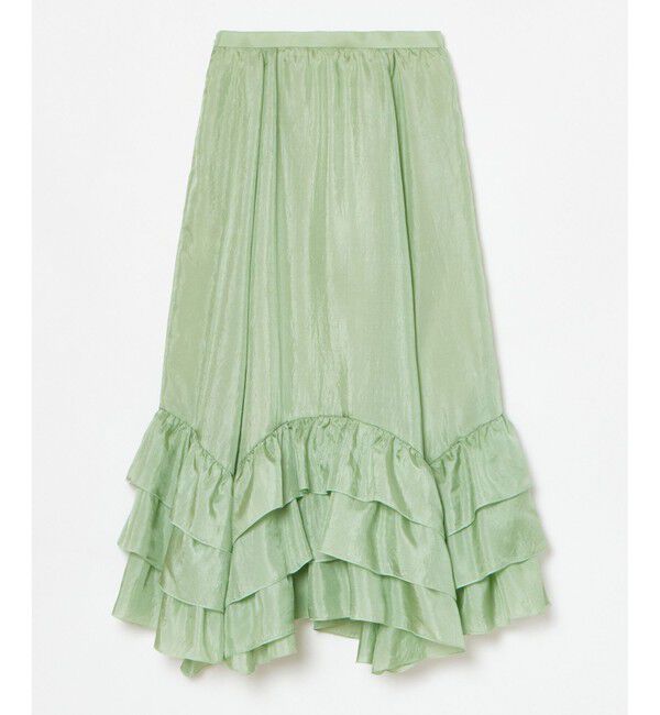 allureville「イレギュラーヘムフリルティアードスカート」|スカート|