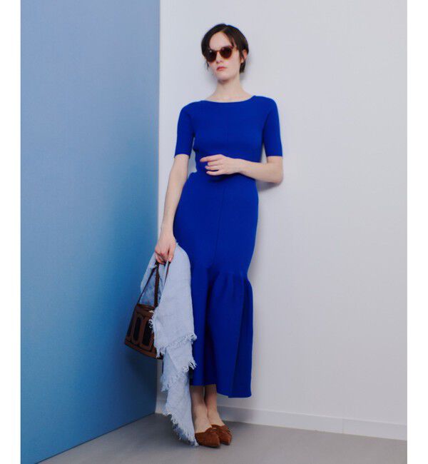 allureville「ニットマーメイドワンピース」|ワンピース|