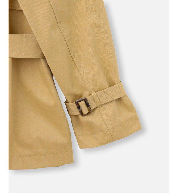 allureville「スーピマコットンミドルトレンチコート」|トレンチコート|