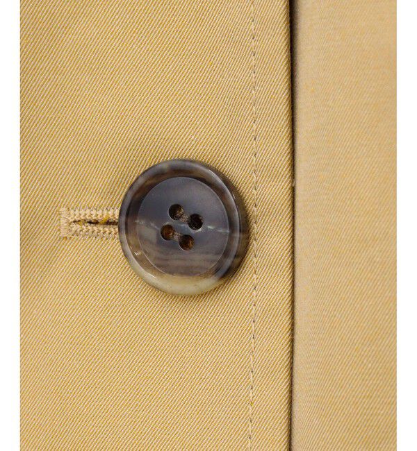 allureville「スーピマコットンミドルトレンチコート」|トレンチコート|