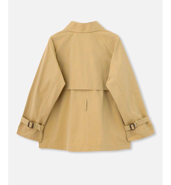 allureville「スーピマコットンミドルトレンチコート」|トレンチコート|