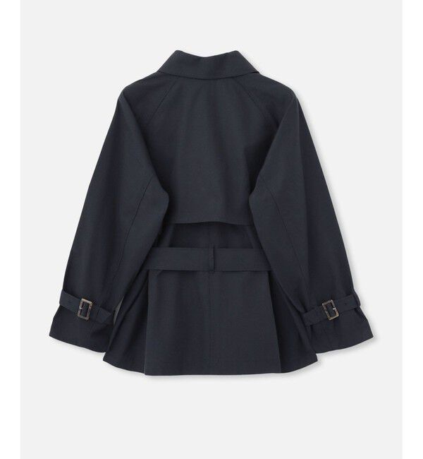 allureville「スーピマコットンミドルトレンチコート」|トレンチコート|