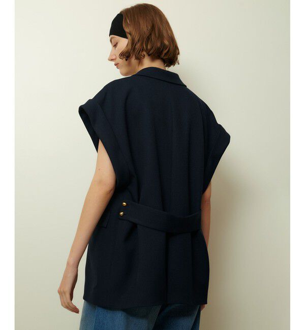 allureville「ウールライクポリツイルジレジャケット」|テーラードジャケット|