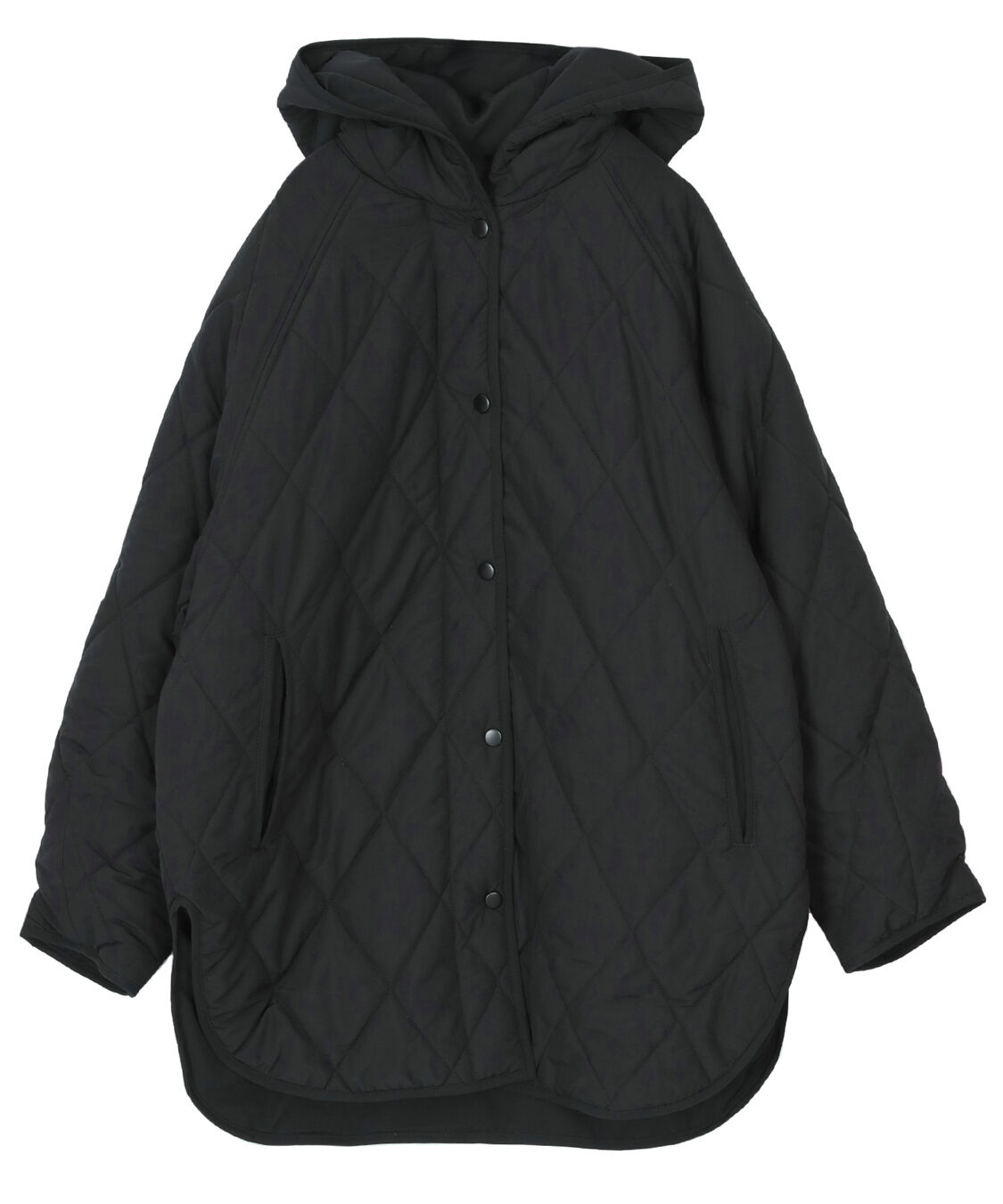 titivate「フーデットキルティングショートコート」|その他|