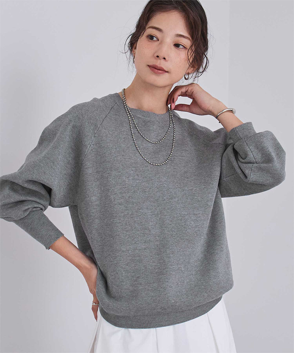 ur's「スウェットライクニット」|ニット・セーター|