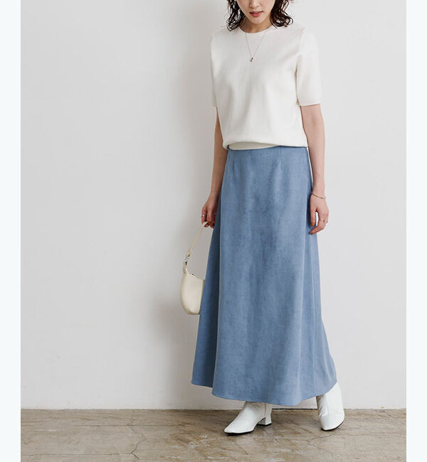 ur's「4.5cmスクエアトゥブーツ」|ショートブーツ|