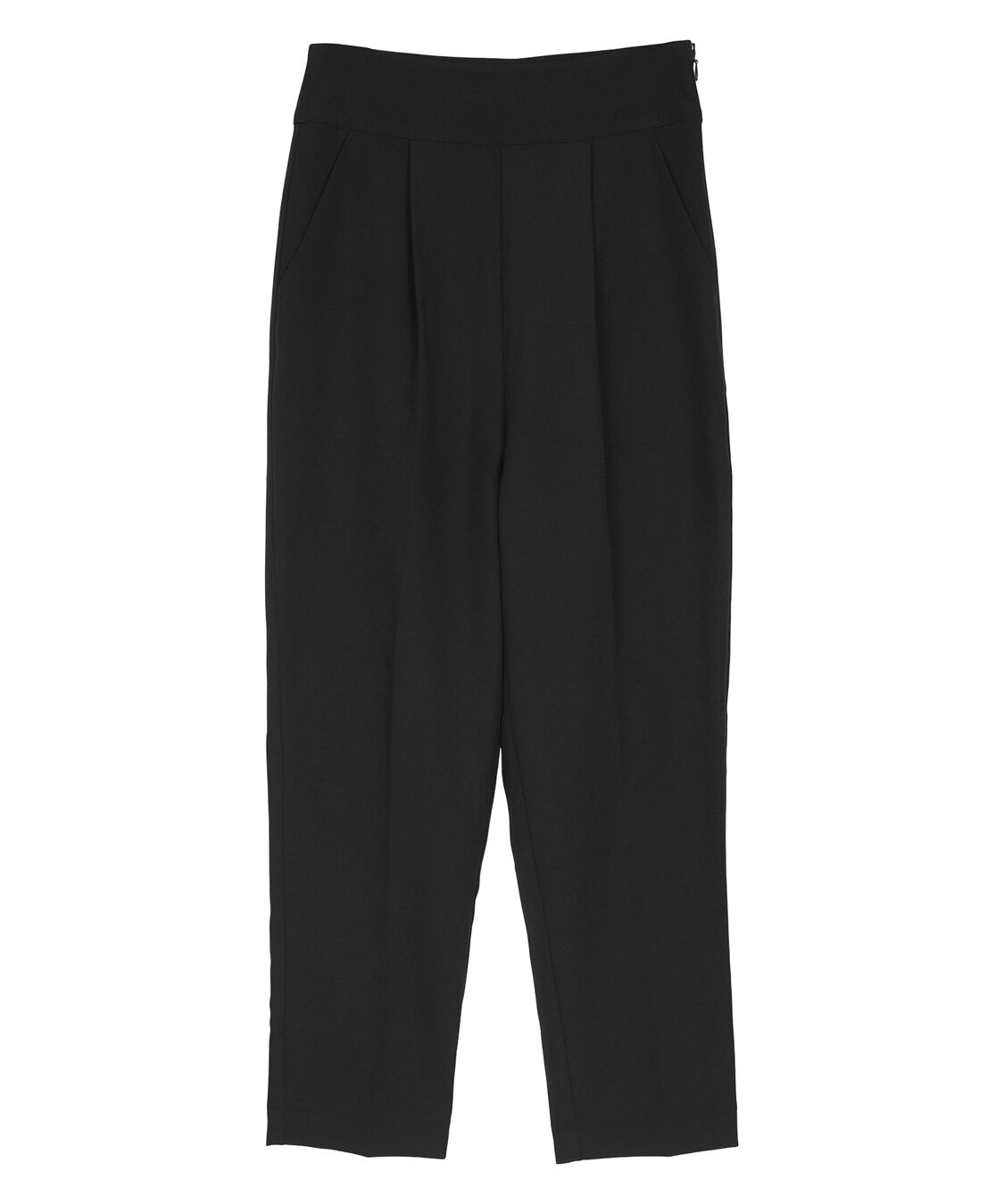 ur's「ハイウエストタックテーパードパンツ」|スラックス|