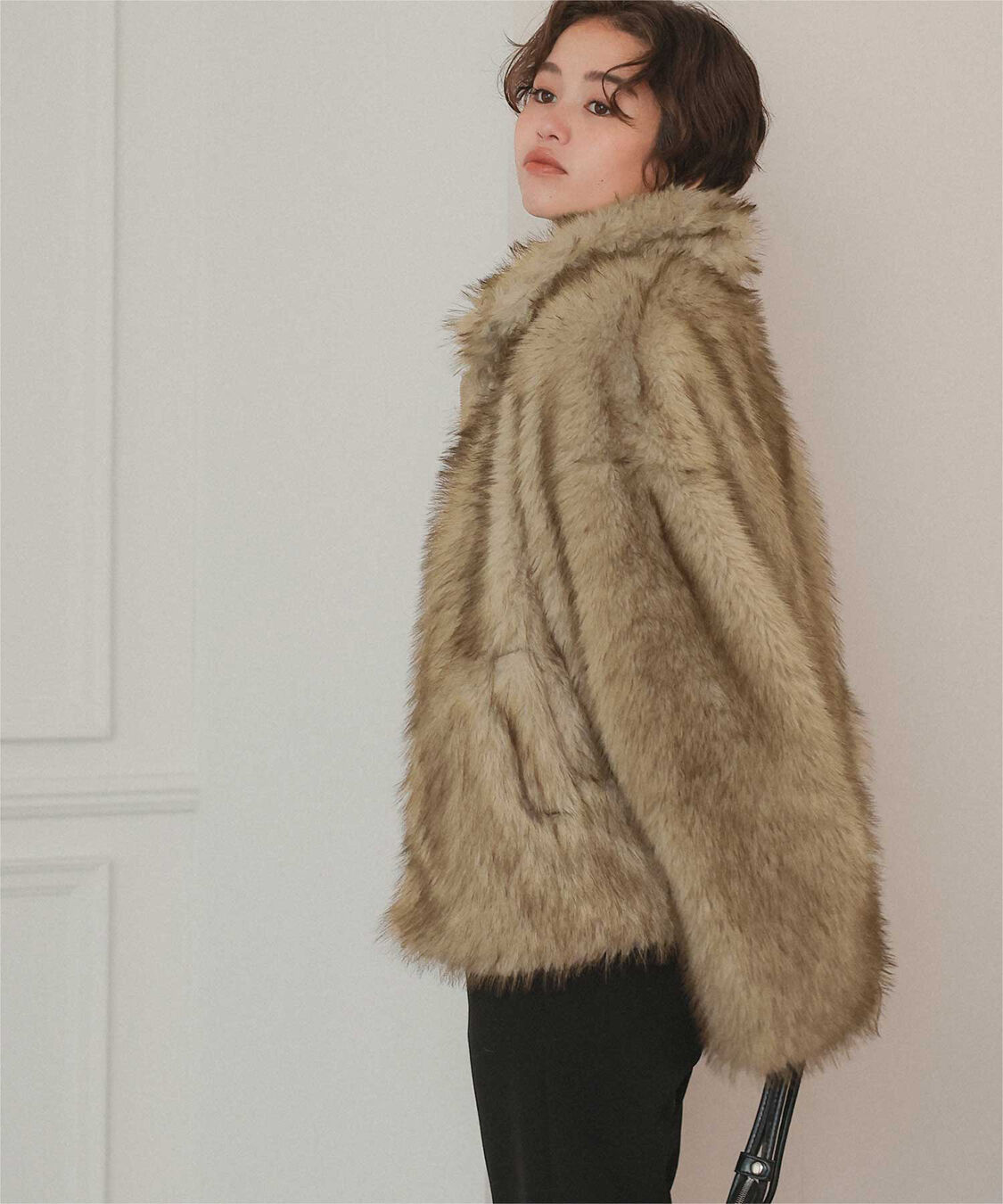 titivate「フェイクファージャケット」|その他|