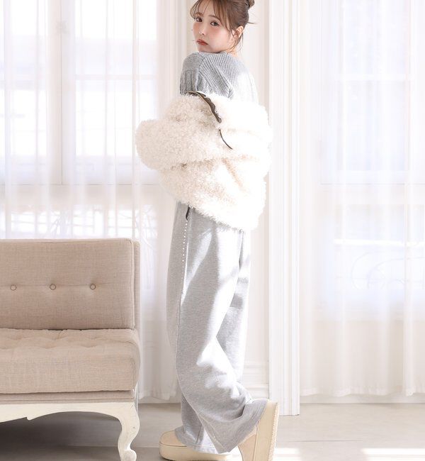  「ケーブルニットアンサンブル」|ニット・セーター|