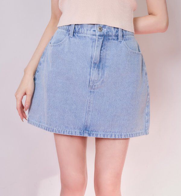  「ハートポケットミニスカート」|スカート|