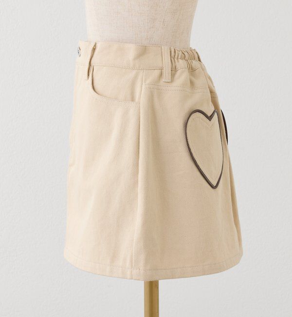  「ハートポケットミニスカート」|スカート|
