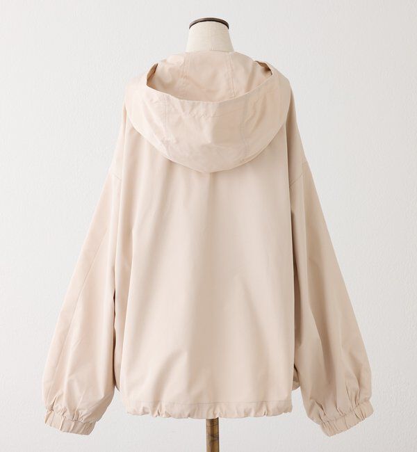  「ドロストリボンポケット付きマウンテンパーカー」|ダウンベスト・ベスト|