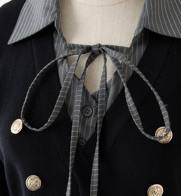  「シャツドッキングミニワンピース」|ワンピース|