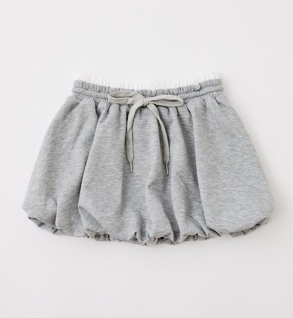  「【セットアップ可能】カットバルーンスカート」|スカート|グレー