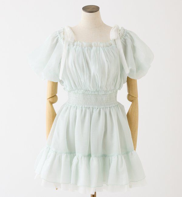  「半袖愛されメロチュニック」|シャツ・ブラウス|ミント