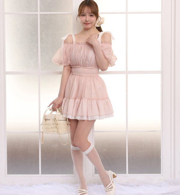  「半袖愛されメロチュニック」|シャツ・ブラウス|