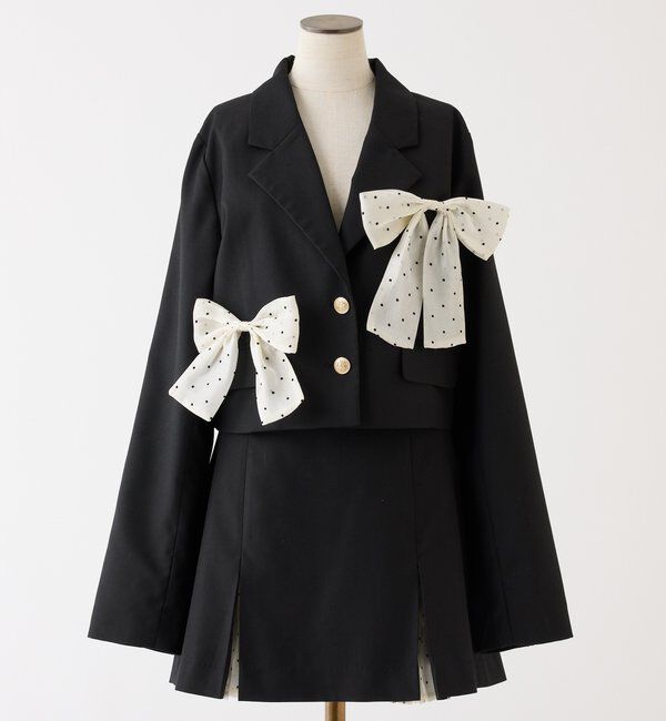  「【セットアップ可能】ビッグリボンテーラー」|ダウンベスト・ベスト|