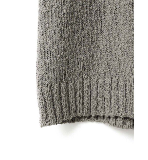 mizuiro ind「mizuiro ind リリーヤーンVネックカーディガン」|カーディガン|