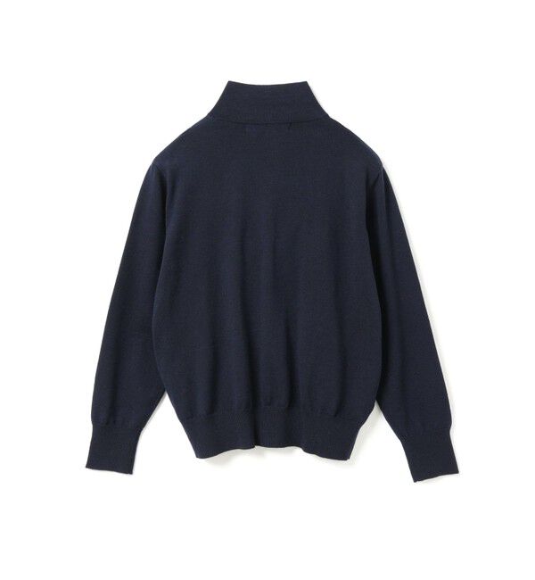 mizuiro ind「mizuiro ind ハイネックジップカーディガン」|カーディガン|