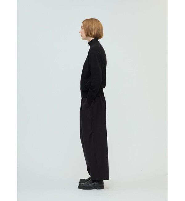 mizuiro ind「mizuiro ind ハイネックジップカーディガン」|カーディガン|