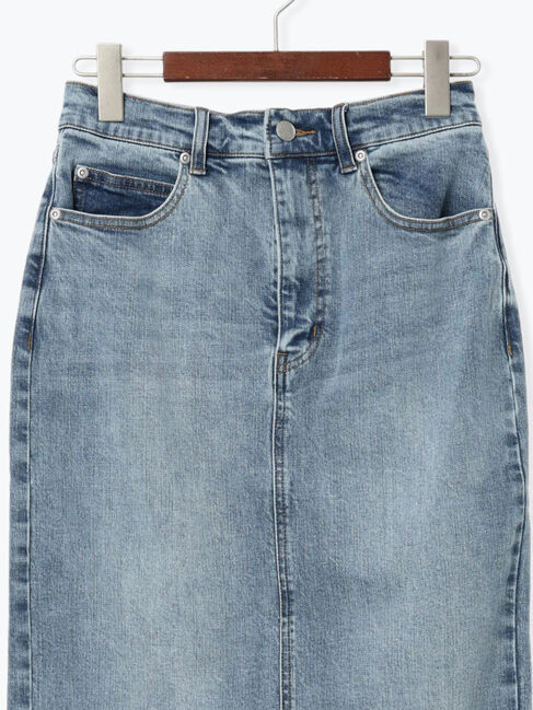 Te chichi「デニムトラペーズスカート」|スカート|