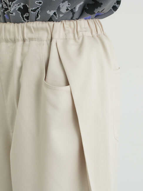 Samansa Mos2「サイド深タックバレルパンツ」|その他|