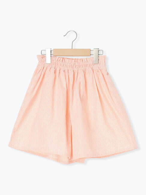 Samansa Mos2 Lagom「【140・150】ストライプ柄キュロット(セットアップ可)」|その他|レッド