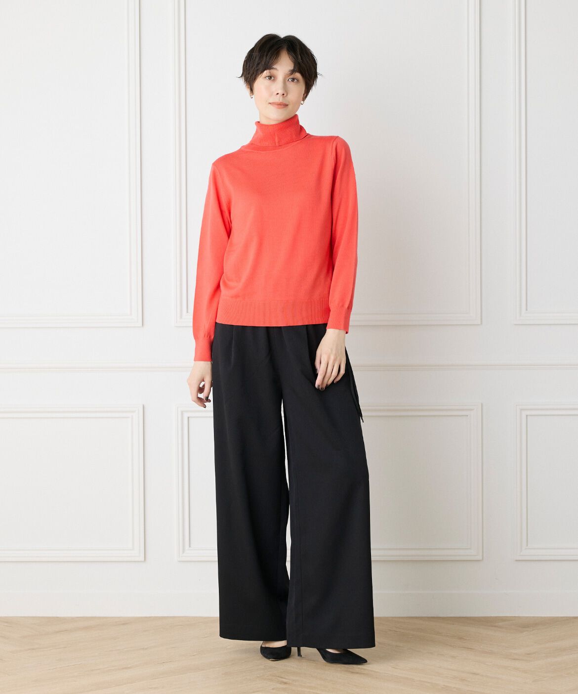 DAY by DAY it&rsquo;s international「ウォッシャブルウールベーシックタートルネックニット《HARMONY》」|ニット・セーター|