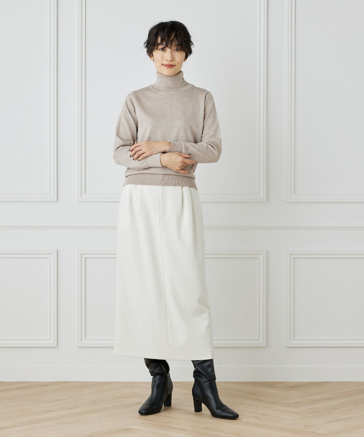 DAY by DAY it&rsquo;s international「ウォッシャブルウールベーシックタートルネックニット《HARMONY》」|ニット・セーター|