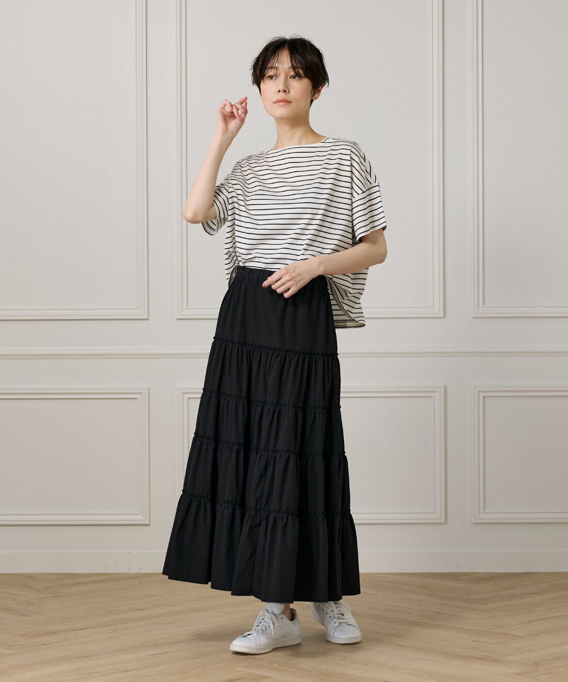 DAY by DAY it&rsquo;s international「ボートネックボーダーカットソー」|Tシャツ・カットソー|