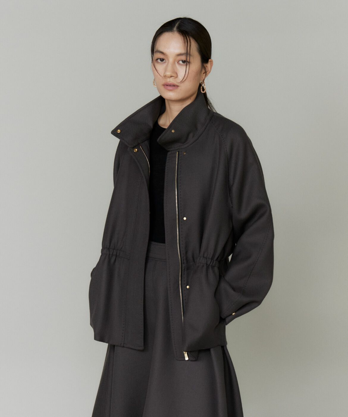 la veille by SUPERIOR CLOSET「ウエストギャザーブルゾン」|その他|