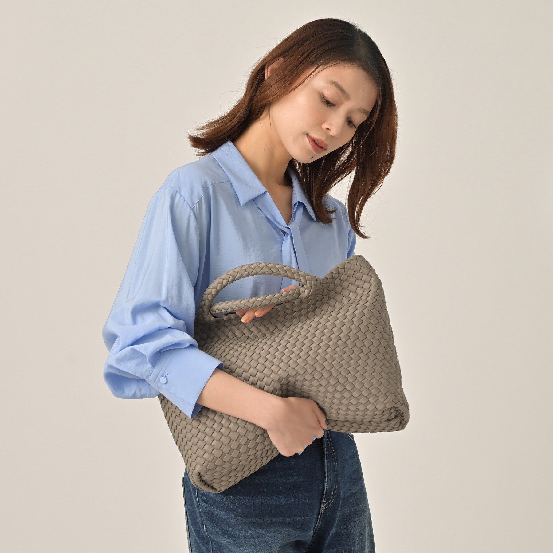 UNTITLED「【定番人気】ボンディングメッシュトート」|トートバッグ|