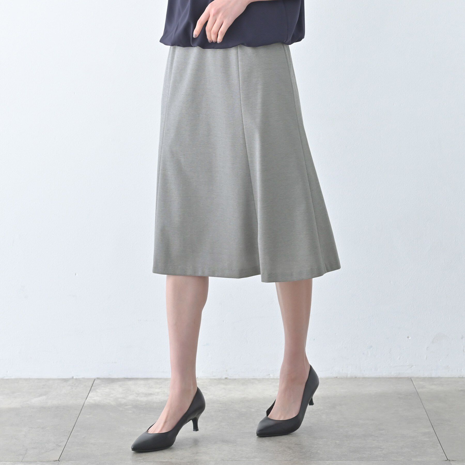 UNTITLED「ジャージマーメイドスカート」|スカート|