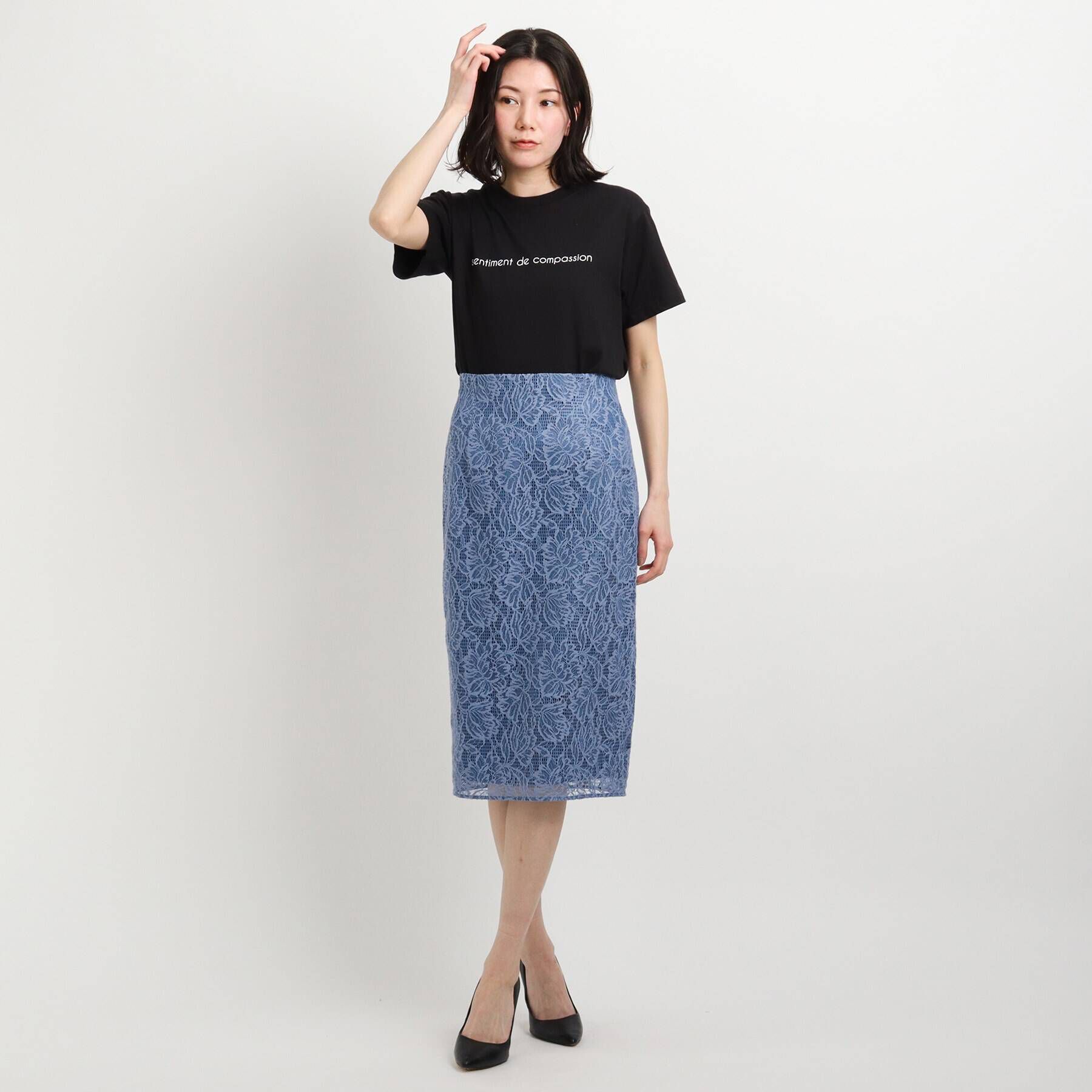 COUP DE CHANCE「【WORLD for the World】メッセージプリントTシャツ」|Tシャツ・カットソー|