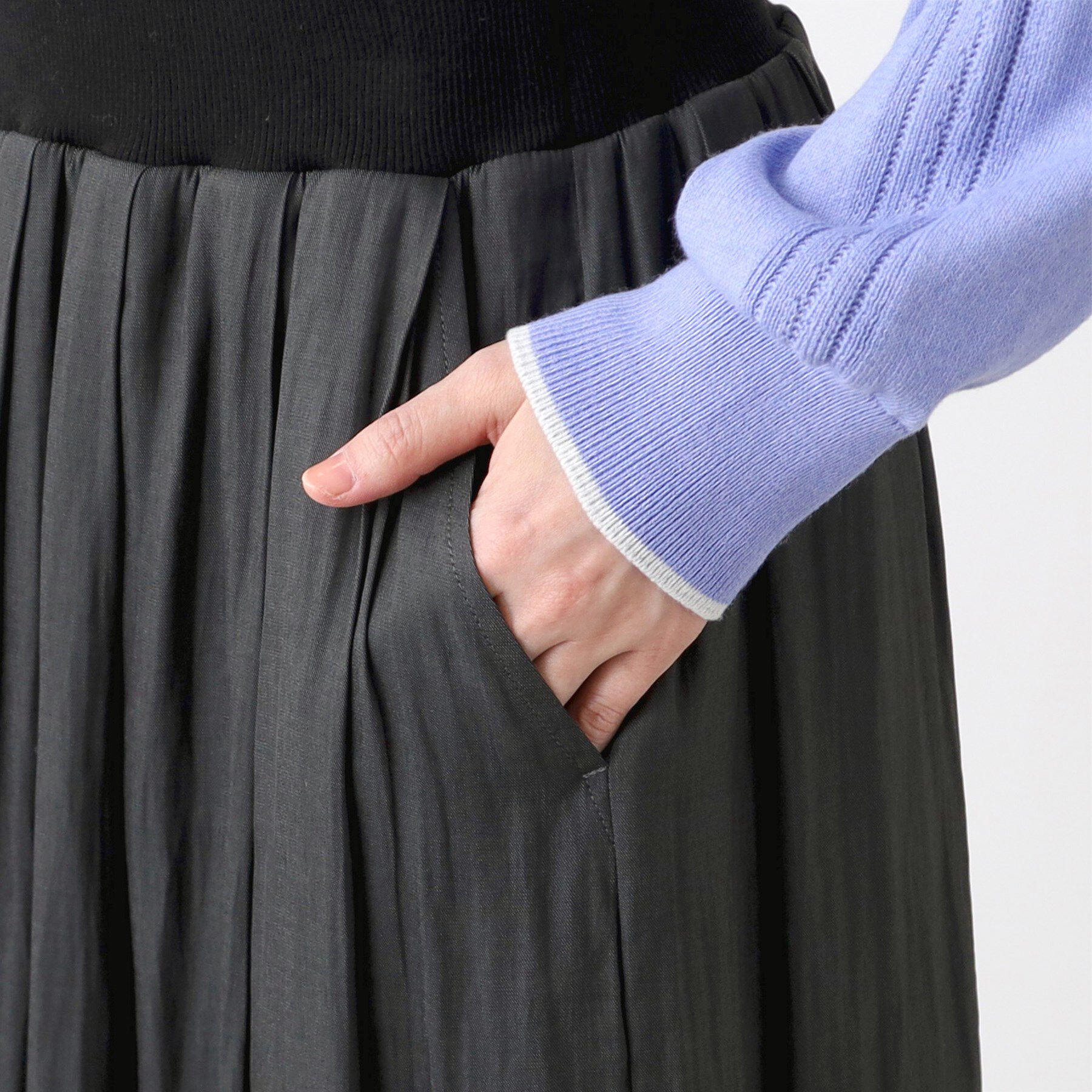 Reflect「【手洗い可／ウエスト総ゴム】シャンブレースカーチョパンツ」|その他|