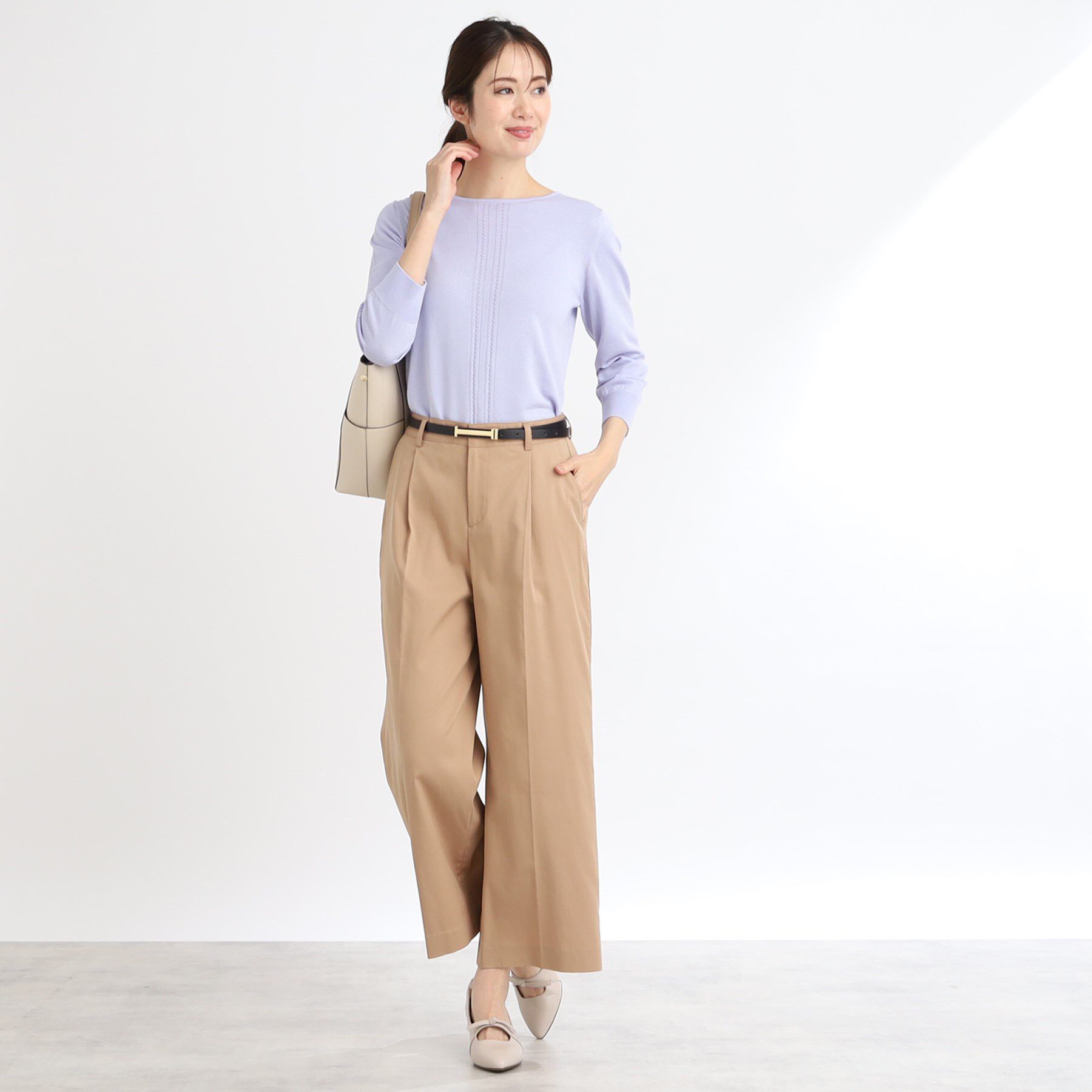 Reflect「【手洗い可】ワイドストレートパンツ」|その他|