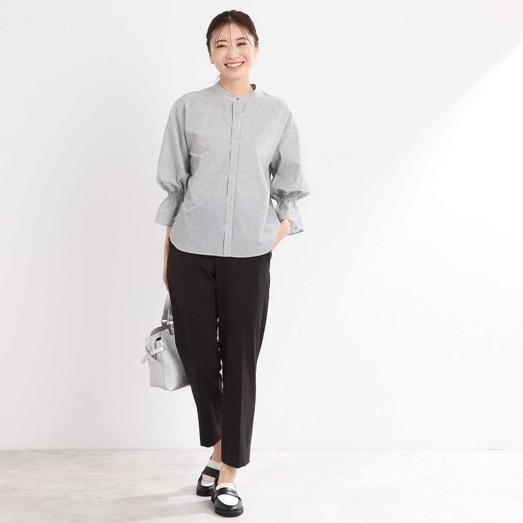 Reflect「【手洗い可／すっきりシルエット】テーパードパンツ」|その他|