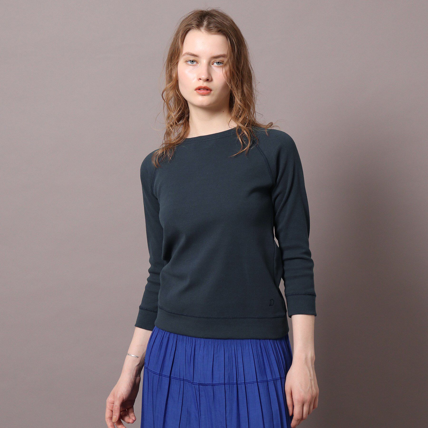 DRESSTERIOR「ラグランスリーブコットンプルオーバー」|パーカー|