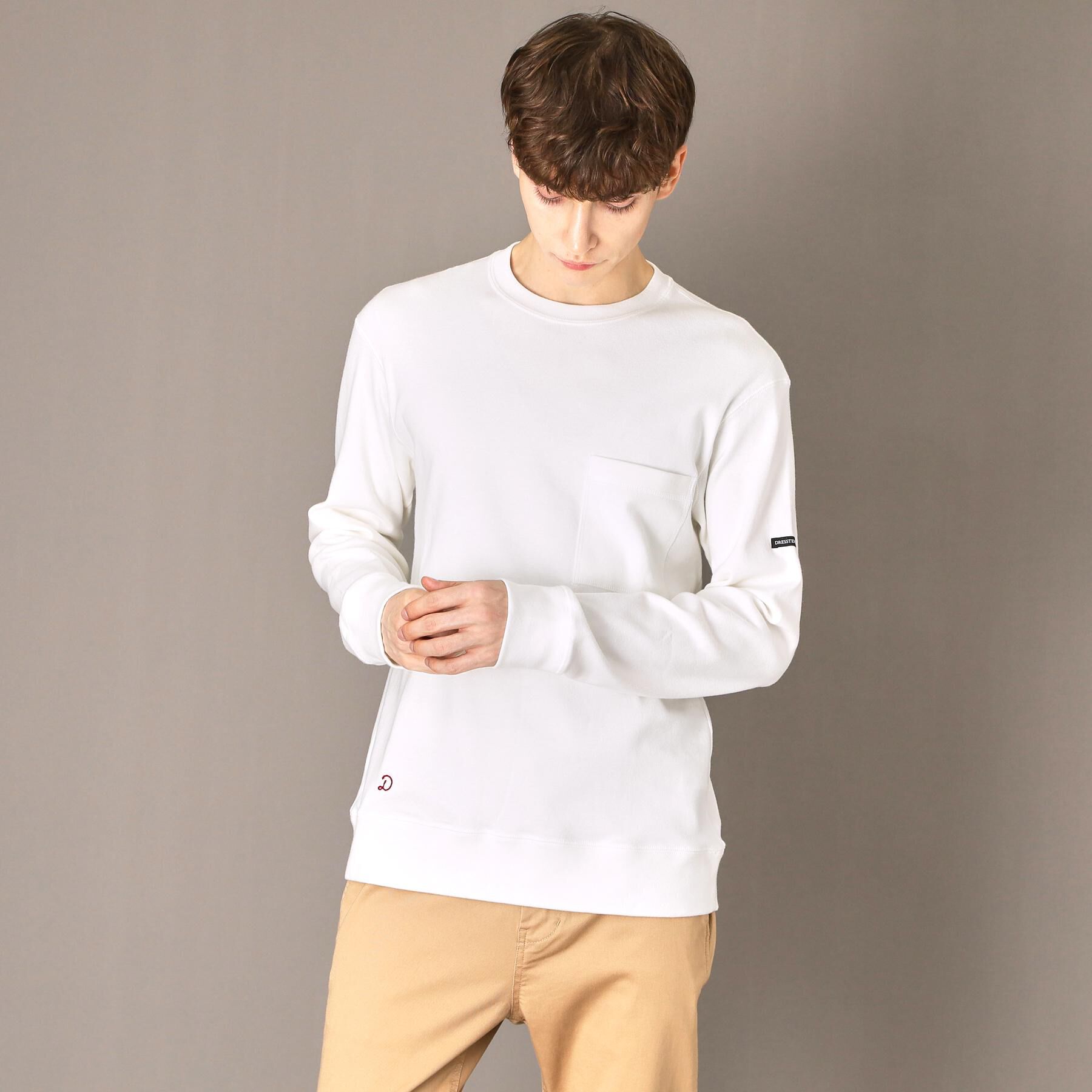 DRESSTERIOR「【Safari12月号掲載】エクスクルーシブフライスロングTシャツ」|Tシャツ・カットソー|