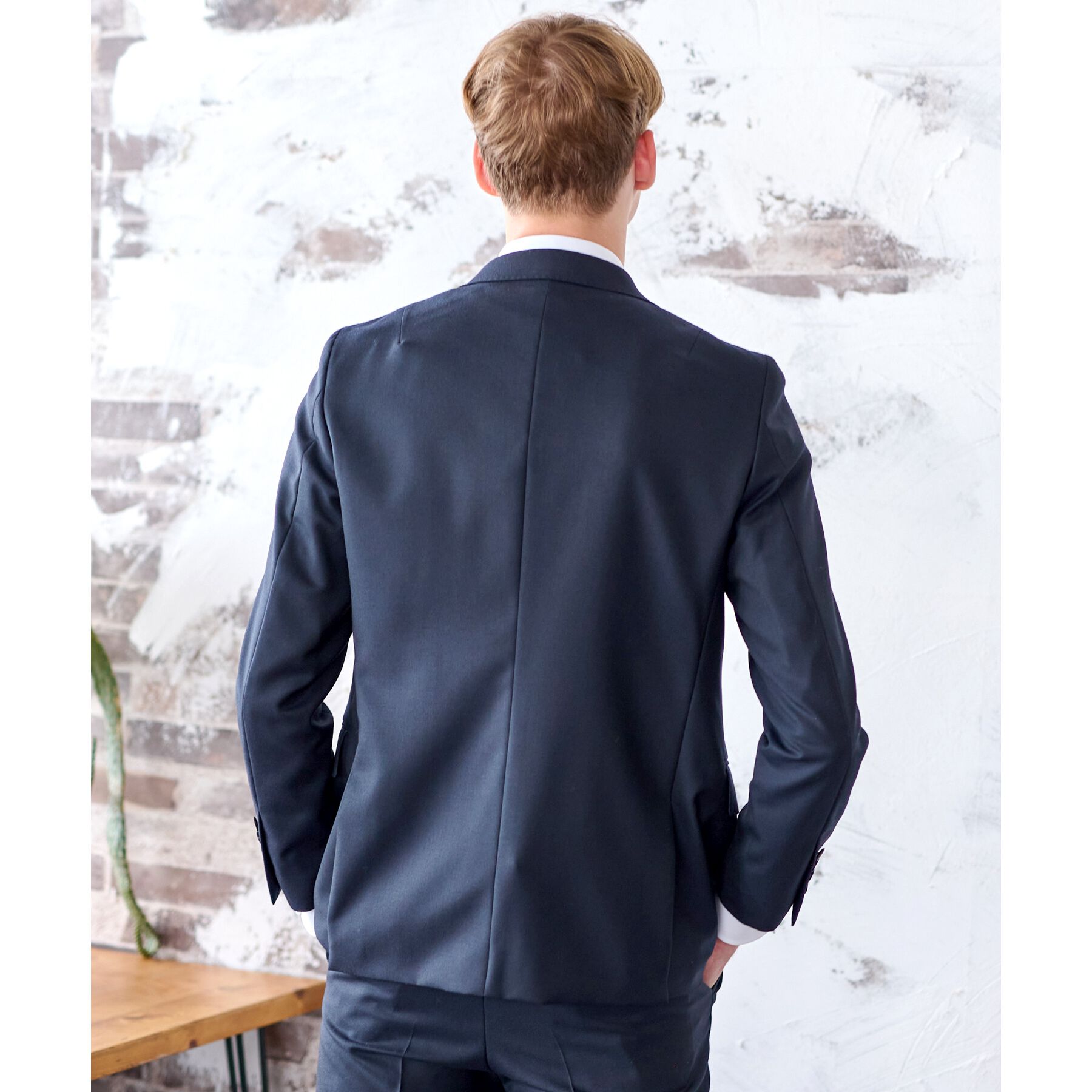 DRESSTERIOR「【セットアップ可】Super100&rsquo;s スリーピース SET UP ジャケット」|テーラードジャケット|