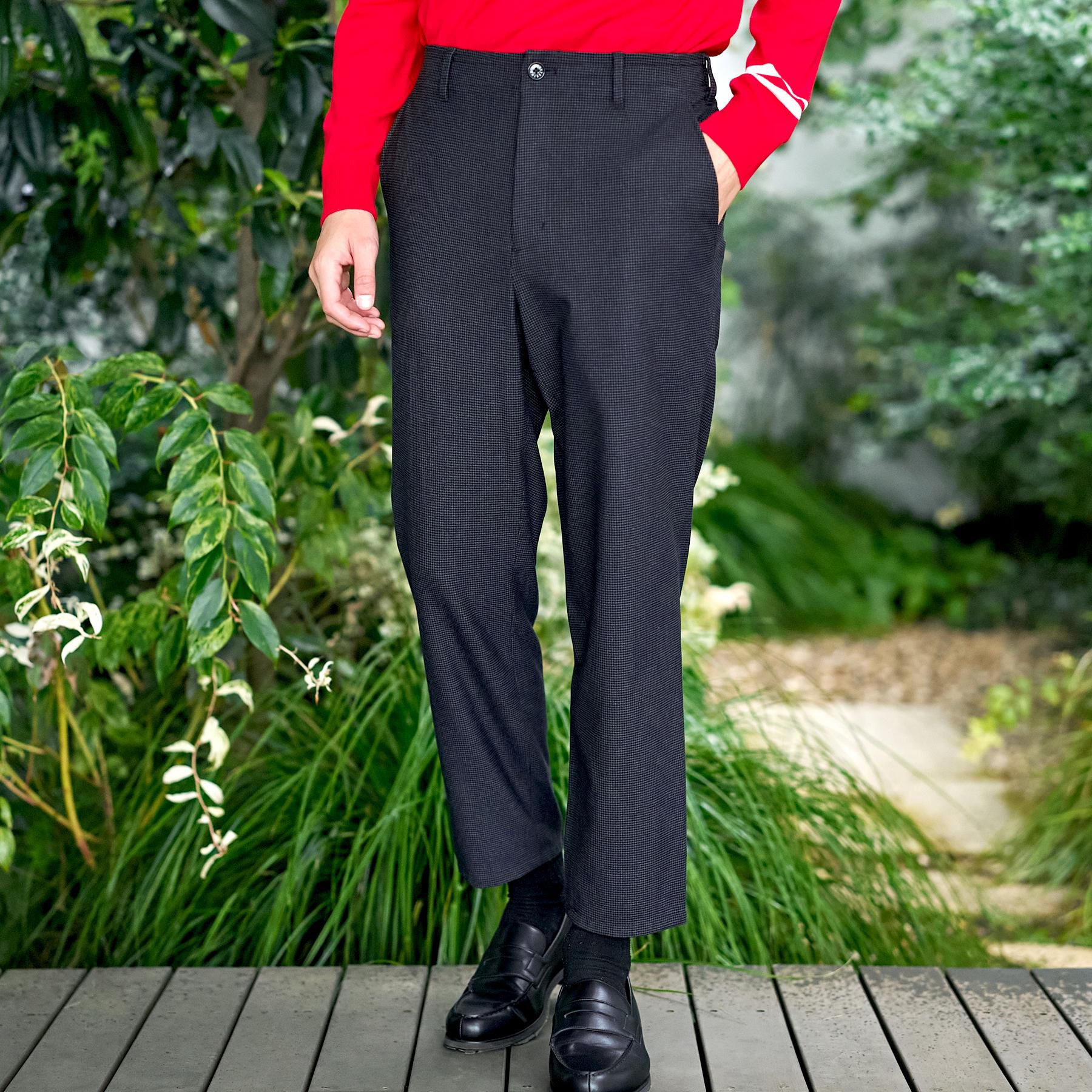 DRESSTERIOR「【セットアップ可/Monomax11月号掲載】ストレッチソフトタッチ チェックパンツ」|その他|