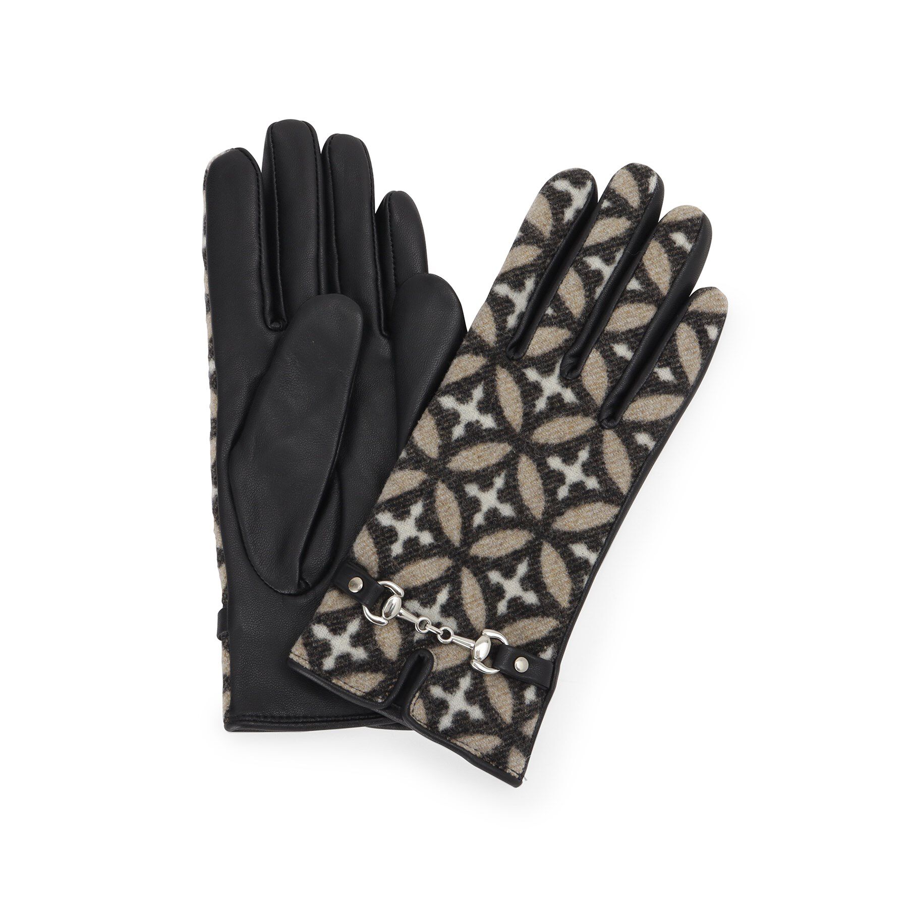 DRESSTERIOR「オーバーラップサークルスマートフォングローブ」|手袋|