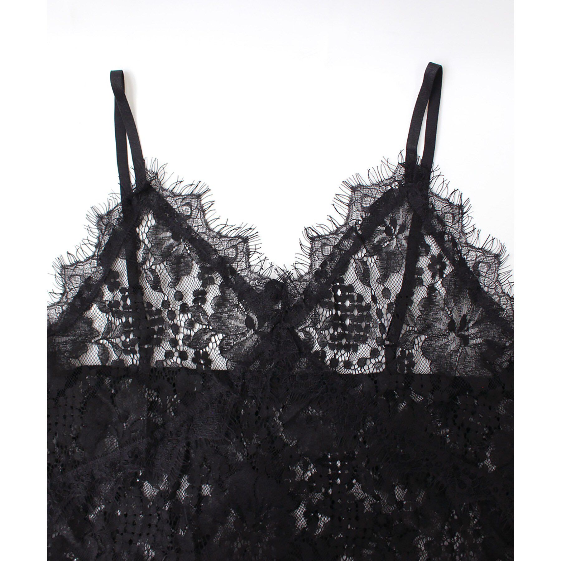 DRESSTERIOR「Dhyana．（ディアナドット）レースキャミソール」|ワンピース|