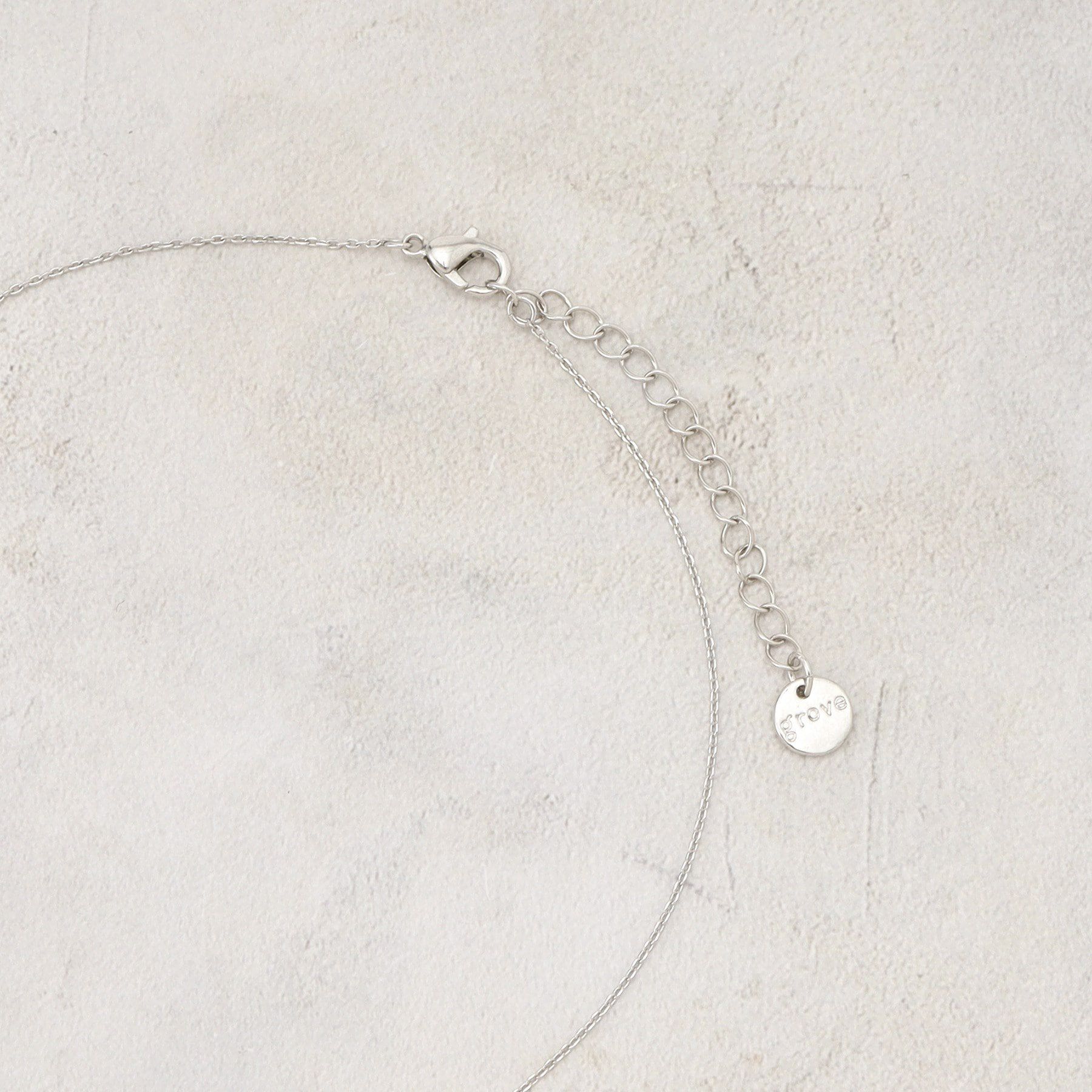 grove「キュービックビジューショートネック」|ネックレス|