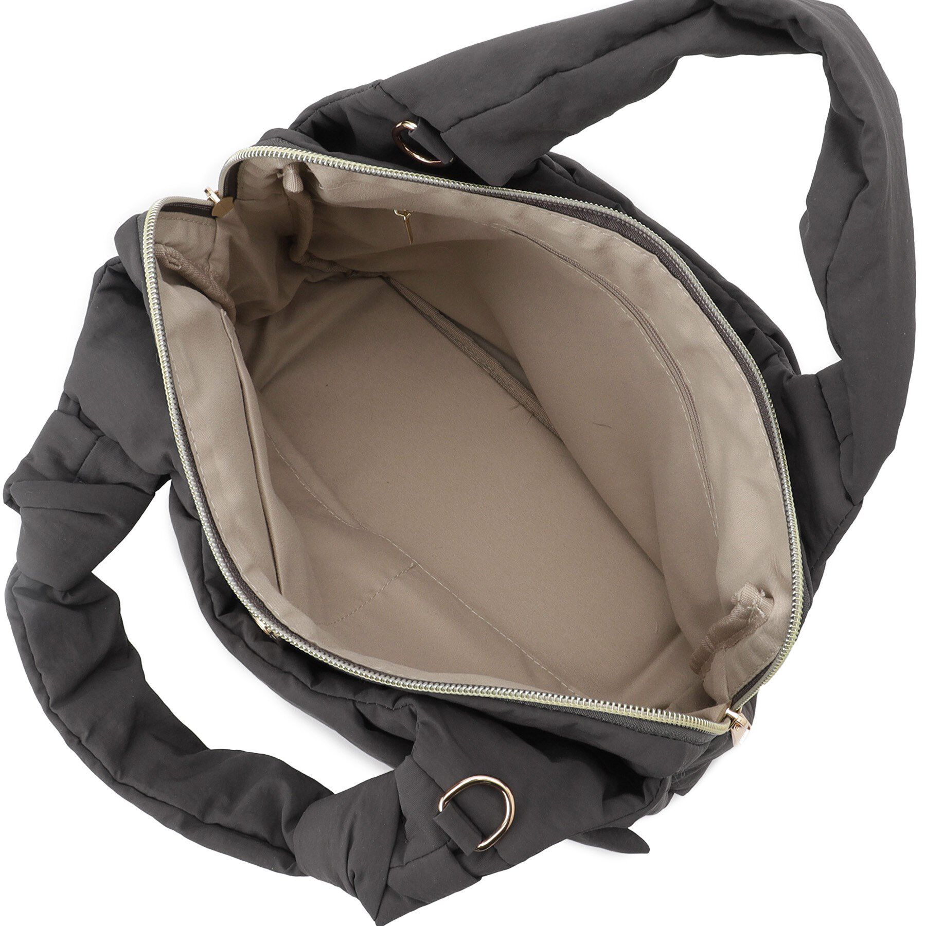 grove「【晴れの日も雨の日も】撥水アオリハンドルノットナイロン2WAYトート」|トートバッグ|