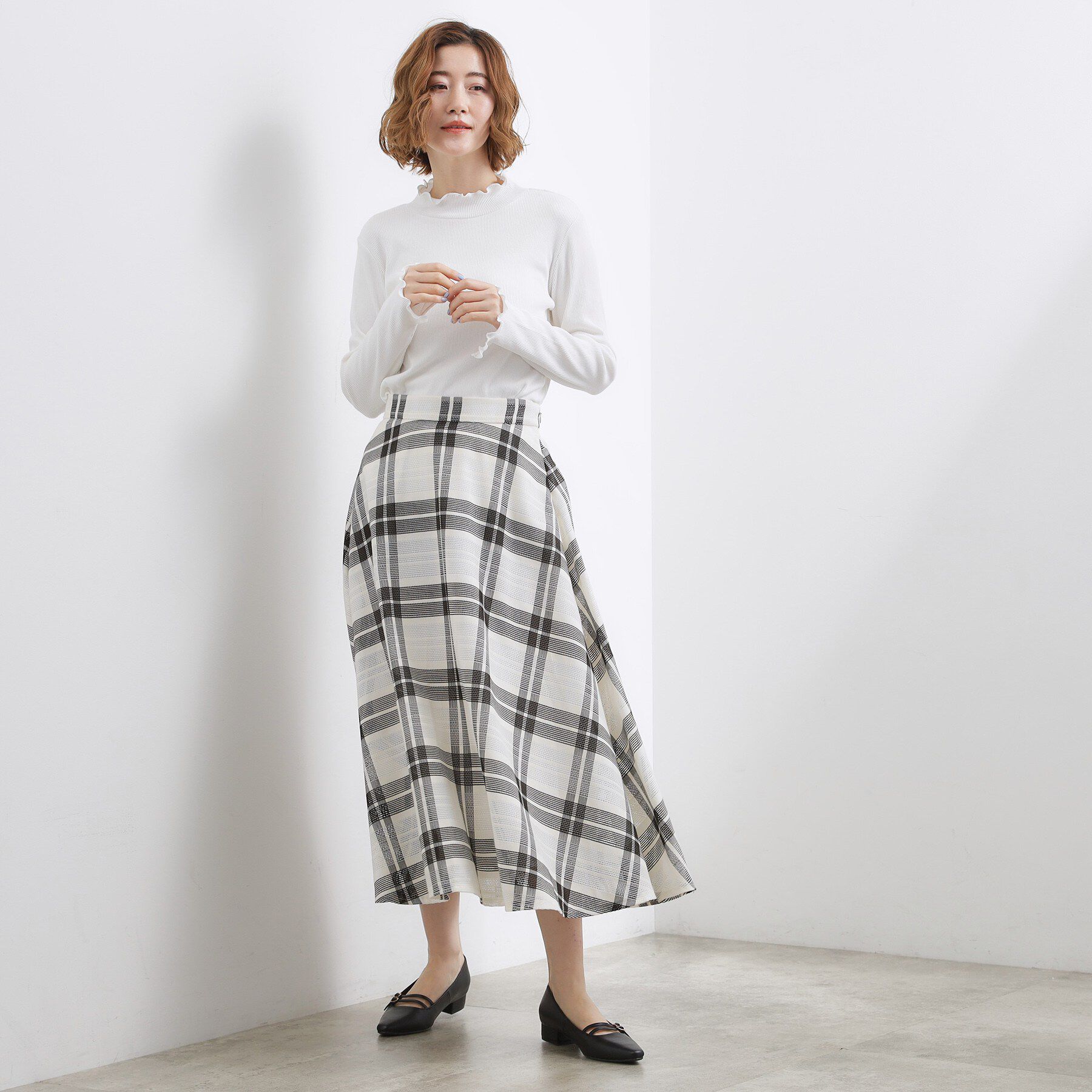 grove「シルクライクリブタートルネック」|Tシャツ・カットソー|