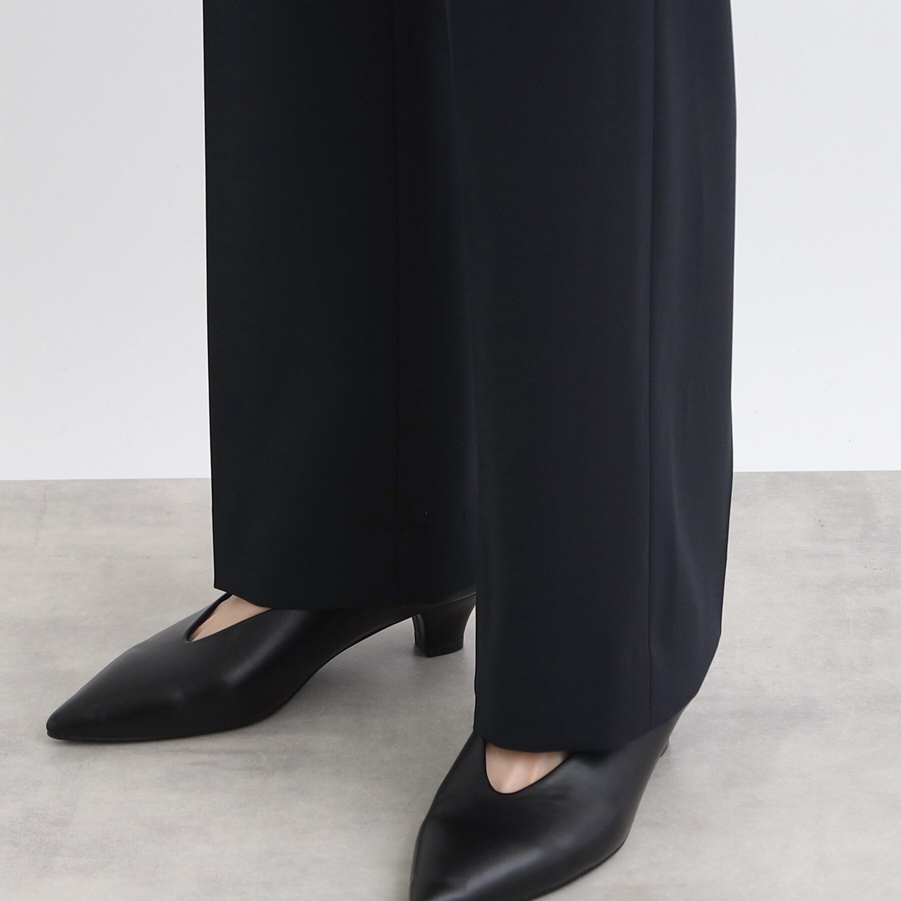 INDIVI「【定番スーツ／洗える／UVケア】ストレッチストレートパンツ」|その他|