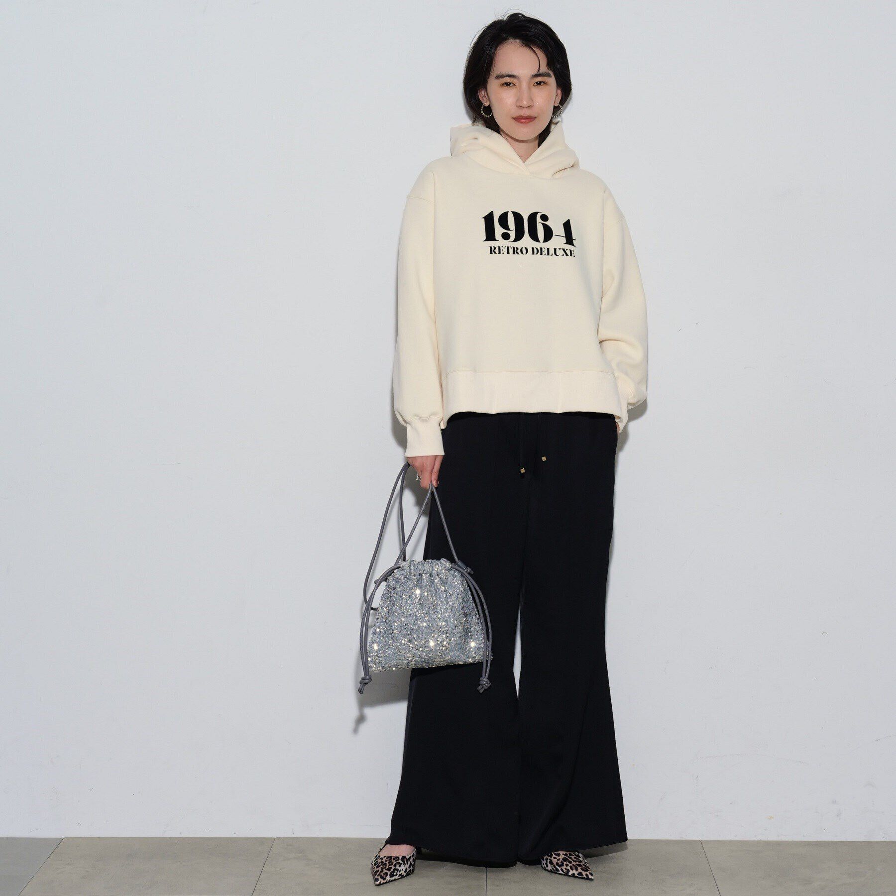 GALLEST「カルゼサテンフレアイージーパンツ」|その他|