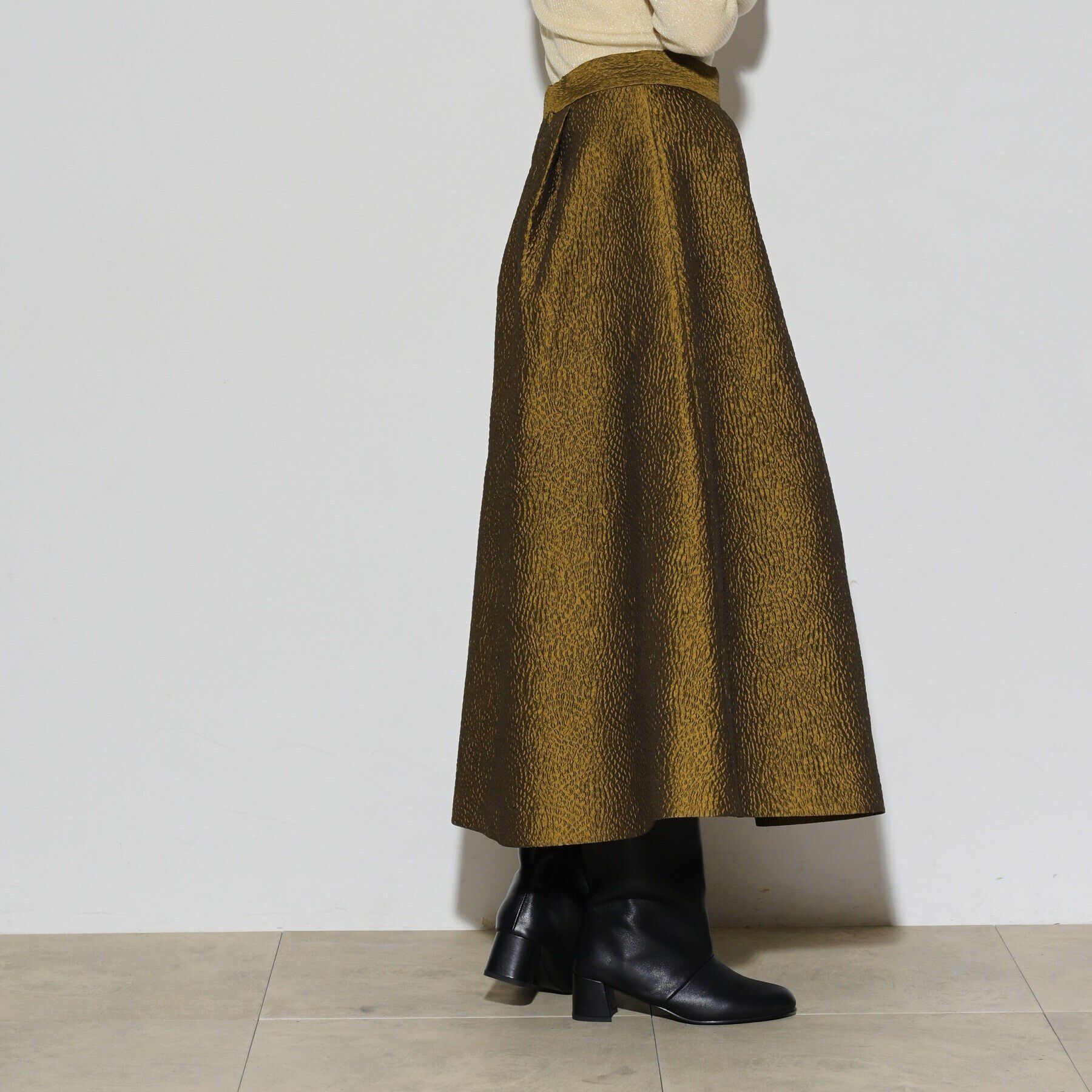 GALLEST「フクレジャカードタックスカート」|スカート|